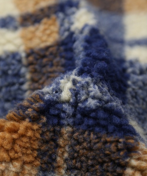 DILASH（ディラッシュ）の「バイカラーポケット付きボアジャケット（その他アウター・キッズ・ネイビー/ベージュ・80/140/130/120/110/100/90）」の7枚目の写真