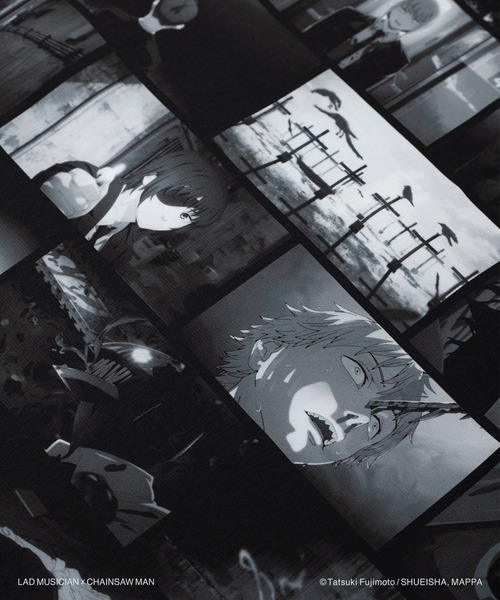 LAD MUSICIAN（ラッドミュージシャン）の「CHAINSAW MAN / LAD MUSICIAN BIG SHIRT（シャツ/ブラウス・メンズ・ブラック/ブルーグレー/マルチ・42/44/46）」の9枚目の写真