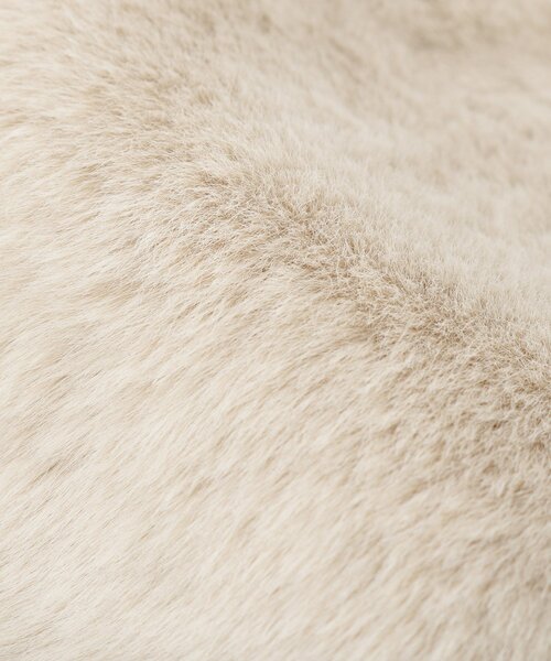 grove（グローブ）の「フェイクファー差し込みティペット（ストール/ショール・レディース・ライトベージュ/ブラウン系その他2/ベージュ系その他3/グレー・00）」の7枚目の写真