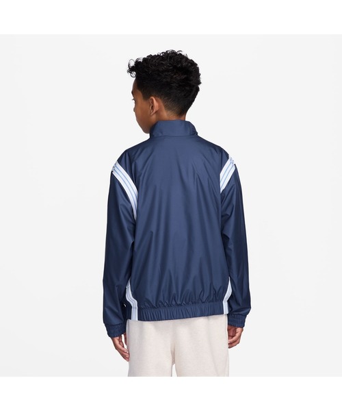 NIKE(ナイキ)の「ナイキ NIKE ナイキ YTH RPL クロスオーバー ジャケット(ジャージ・キッズ・ブラック・130cm/140cm/150cm/160cm)」の7枚目の写真