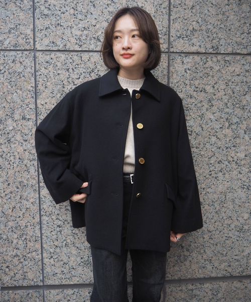 TWW】LINTON SHORT/リントン ショート/ショートコート（トレンチコート