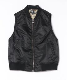 VANS | VANS ヴァンズ M Vintage Twill Bomber VST ベスト 125K1091000 BLACK(その他アウター)
