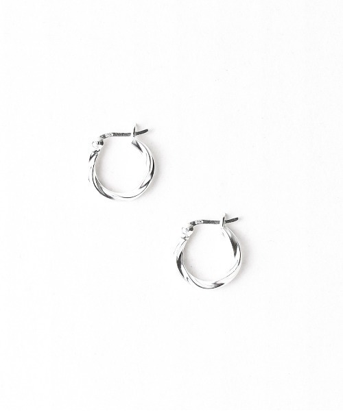 ARCHIVER(アーカイバ)の「【RES】SILVER925 15mmデザインフープピアス(ピアス(両耳用)・レディース・ゴールド/シルバー系その他/ゴールド系その他/ブラック/シルバー/ブラック系その他・FREE)」の13枚目の写真