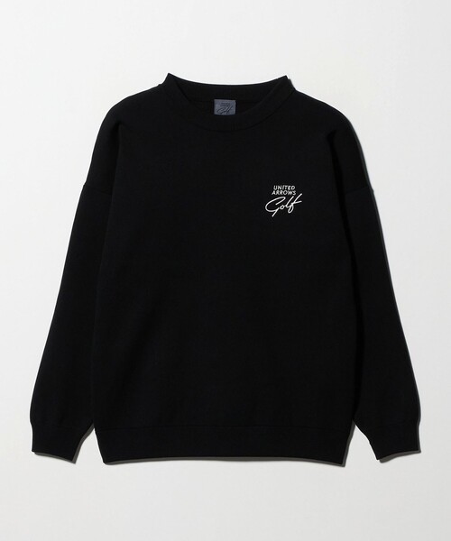 UNITED ARROWS GOLF 黒スウェット XL UNITED ARROWS GOLF パーカー メンズ コンビ スウェット : ZOZOTOWN
