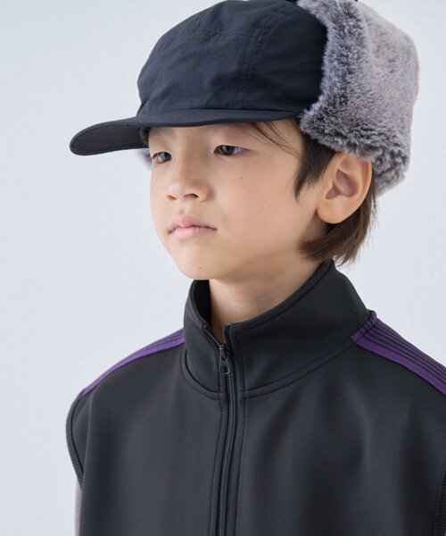 CIAOPANIC TYPY(チャオパニックティピー)の「【KIDS】ミリタリーフライトキャップ(キャップ・キッズ・カーキ/ブラック/ベージュ/ブラウン・ONE SIZE)」の20枚目の写真