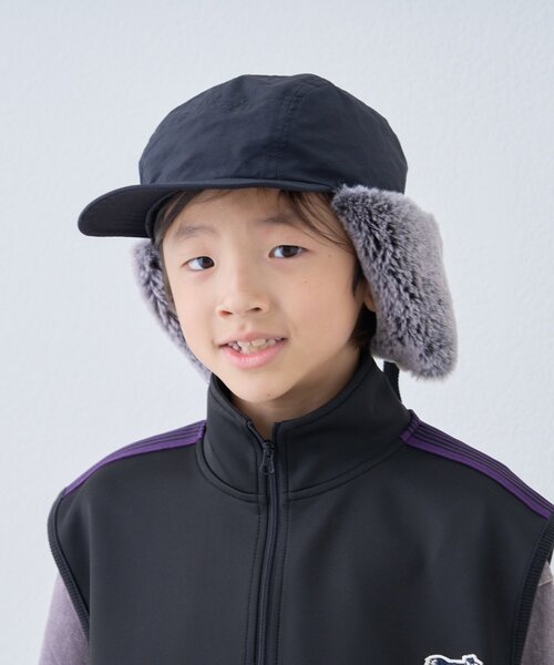 CIAOPANIC TYPY(チャオパニックティピー)の「【KIDS】ミリタリーフライトキャップ(キャップ・キッズ・カーキ/ブラック/ベージュ/ブラウン・ONE SIZE)」の22枚目の写真