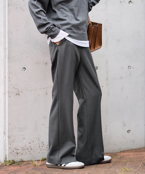 ≪追加≫裏起毛フレアパンツ 2（スラックス）｜FRAMeWORK（フレーム