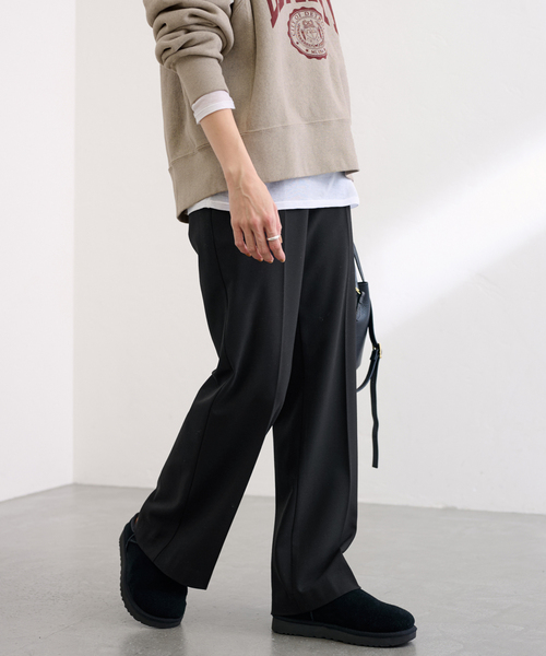 ≪追加≫裏起毛フレアパンツ 2（スラックス）｜FRAMeWORK（フレーム