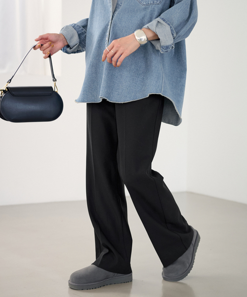 ≪追加≫裏起毛フレアパンツ 2（スラックス）｜FRAMeWORK（フレーム