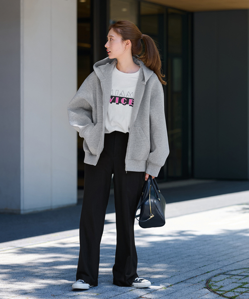 ≪追加≫裏起毛フレアパンツ 2（スラックス）｜FRAMeWORK（フレーム