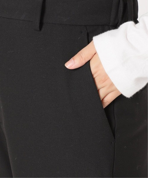 FRAMeWORK（フレームワーク）の「≪追加≫裏起毛フレアパンツ 2（スラックス・レディース・ブラック/ブラウン/チャコールグレー・34/36/38/40）」の18枚目の写真