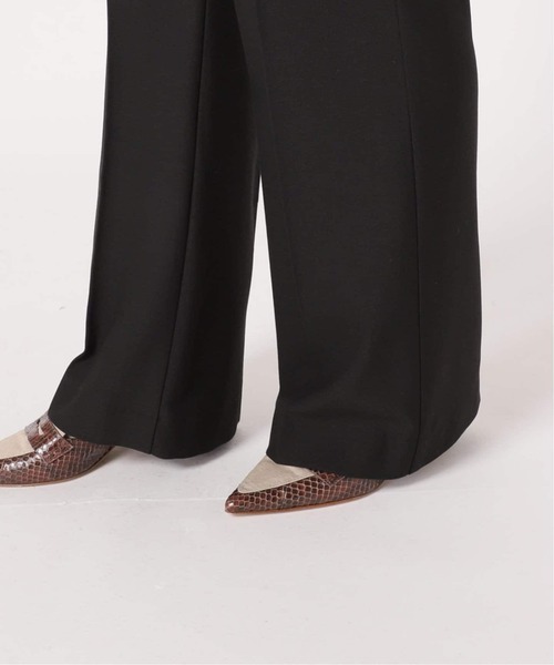 FRAMeWORK（フレームワーク）の「≪追加≫裏起毛フレアパンツ 2（スラックス・レディース・ブラック/ブラウン/チャコールグレー・34/36/38/40）」の16枚目の写真