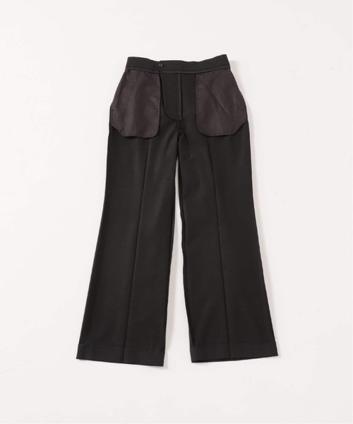 FRAMeWORK（フレームワーク）の「≪追加≫裏起毛フレアパンツ 2（スラックス・レディース・ブラック/ブラウン/チャコールグレー・34/36/38/40）」の15枚目の写真