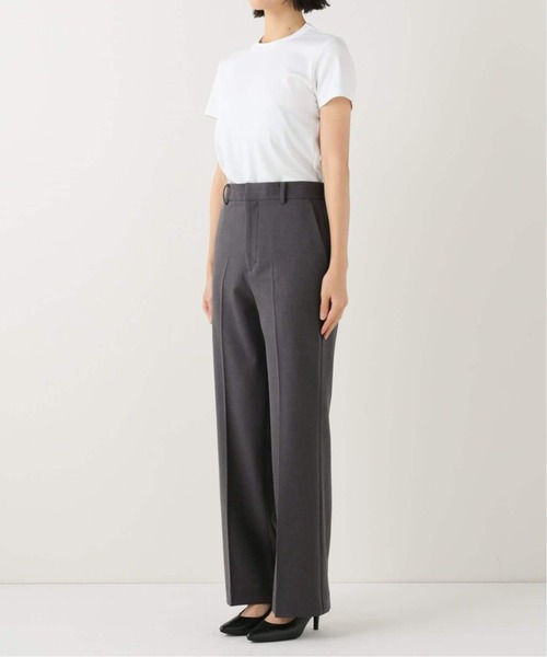 FRAMeWORK（フレームワーク）の「≪追加≫裏起毛フレアパンツ 2（スラックス・レディース・ブラック/ブラウン/チャコールグレー・34/36/38/40）」の5枚目の写真