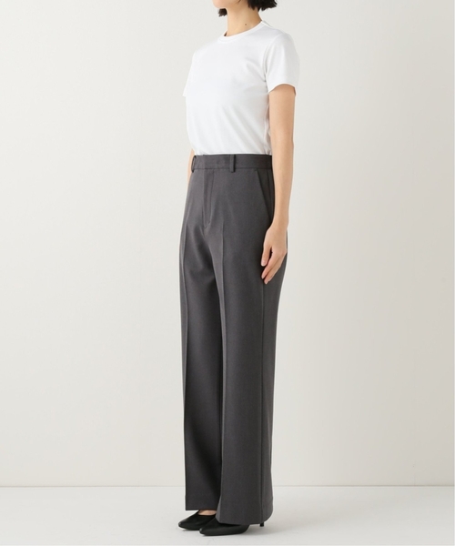 FRAMeWORK（フレームワーク）の「≪追加≫裏起毛フレアパンツ 2（スラックス・レディース・ブラック/ブラウン/チャコールグレー・34/36/38/40）」の4枚目の写真