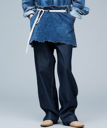 Johnbull（ジョンブル）の「デニムレイヤーラップスカート（デニムスカート）」