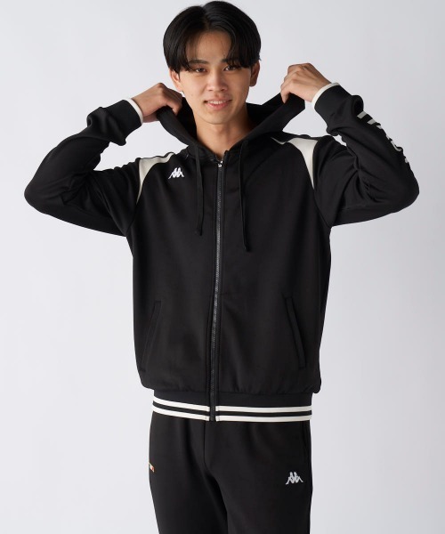 セール】【Kappa/カッパ】ダンボールジップパーカー フーディー