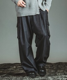 NOID ノーアイディー　ストレッチカーゴパンツ NO ID.（ノーアイディー） カーゴパンツ 「NO ID.」Coating Stretch