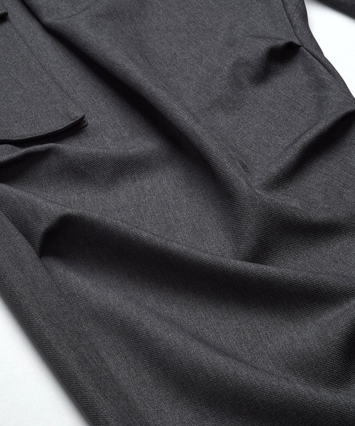 NO ID.(ノーアイディ)の「【NO ID.】Easy Baggy Parachute Cargo Trousers / イージー バギー パラシュート カーゴ トラウザーズ(カーゴパンツ・メンズ・ブラック/グレー・2/1)」の17枚目の写真