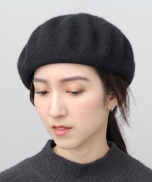 A.M.S. | ウールバスクベレー帽(ハンチング/ベレー帽)