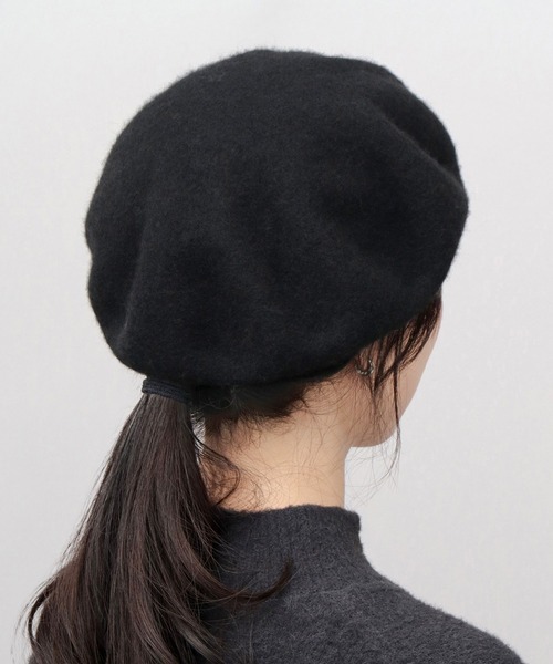 セール】ウールバスクベレー帽（ハンチング/ベレー帽）｜A.M.S.（エー