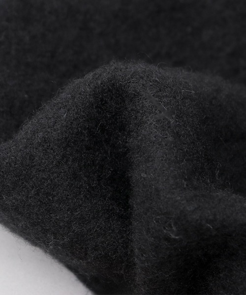 A.M.S.(エーエムエス)の「ウールバスクベレー帽(ハンチング/ベレー帽・レディース・ブラック・FREE)」の5枚目の写真