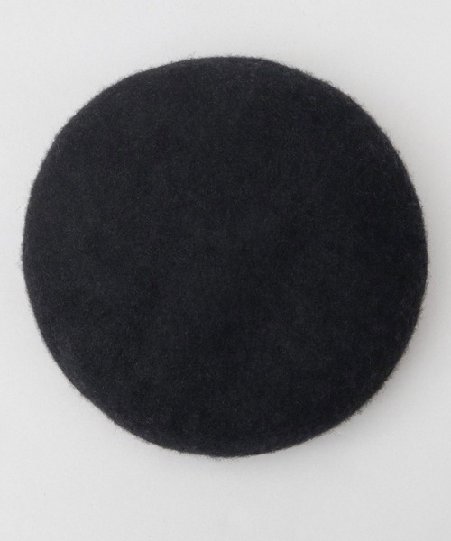 A.M.S.(エーエムエス)の「ウールバスクベレー帽(ハンチング/ベレー帽・レディース・ブラック・FREE)」の14枚目の写真