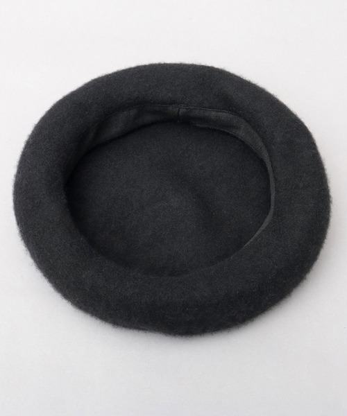 A.M.S.(エーエムエス)の「ウールバスクベレー帽(ハンチング/ベレー帽・レディース・ブラック・FREE)」の15枚目の写真