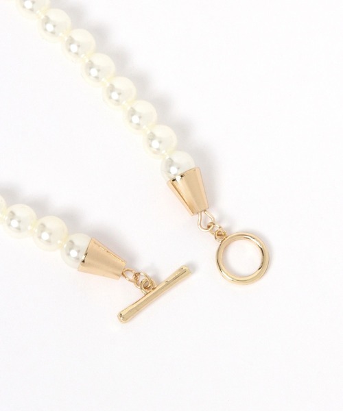 Elura（エルーラ）の「ボールロングネックレス/611610（ネックレス・レディース・シルバー/ホワイト・FREE）」の10枚目の写真