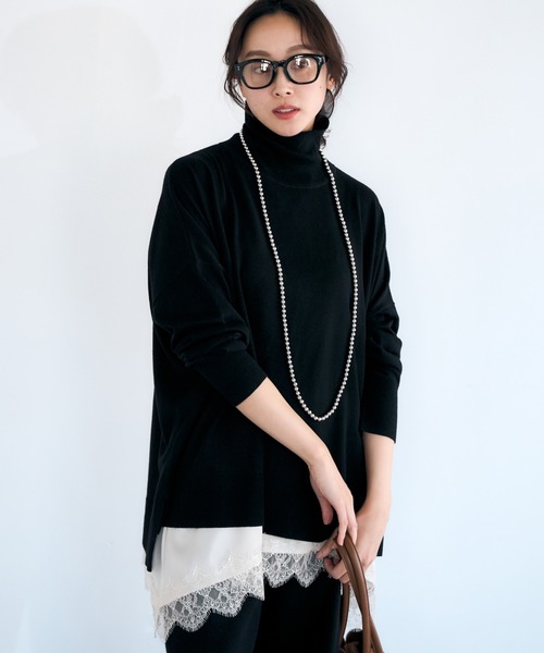 Elura(エルーラ)の「ボールロングネックレス/611610(ネックレス・レディース・シルバー/ホワイト・FREE)」の15枚目の写真