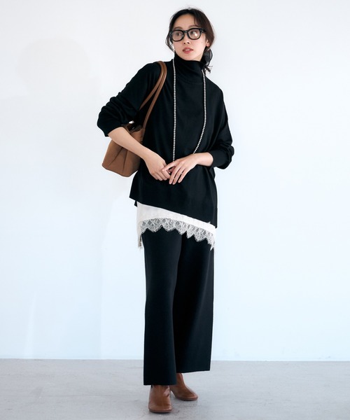 Elura(エルーラ)の「ボールロングネックレス/611610(ネックレス・レディース・シルバー/ホワイト・FREE)」の14枚目の写真