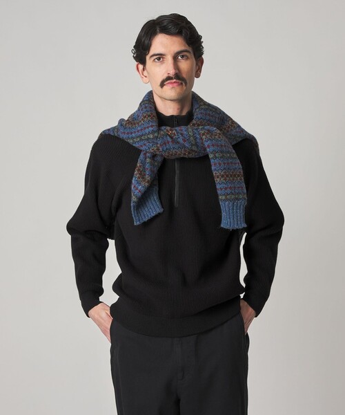 ⑭アラン風ニットトップス アラン&ガンジーニット | 風工房 |本 | 通販 | Amazon