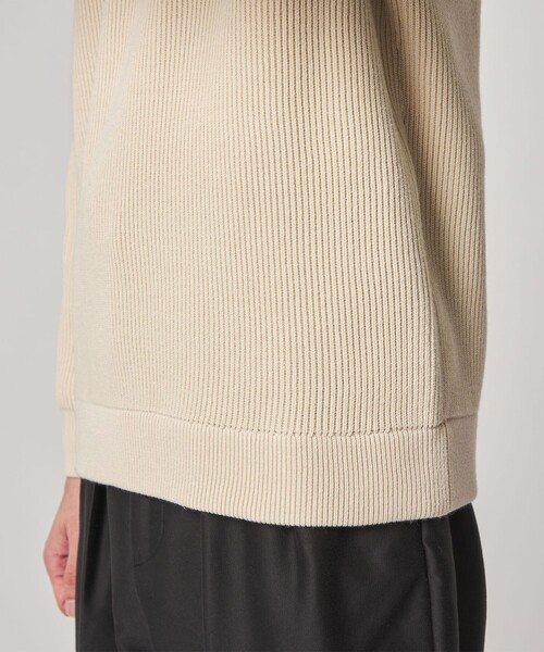 セール】＜Steven Alan＞ T/C 9G アゼ ハーフジップ ドライバーズ