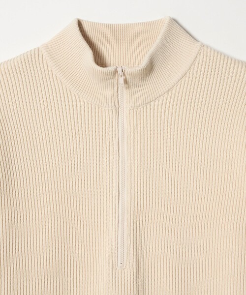 セール】＜Steven Alan＞ T/C 9G アゼ ハーフジップ ドライバーズ