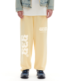 ARCHIVE BOLD（アーカイブボールド）の「939 BLUR SWEAT PANTS (LEMON)（スウェットパンツ）」