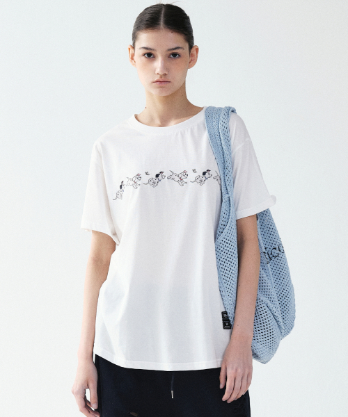 NICK&NICOLE(ニックアンドニコール)の「NICOLE CROCHET KNIT BAG_SKY BLUE(ショルダーバッグ・レディース・その他・FREE)」の4枚目の写真