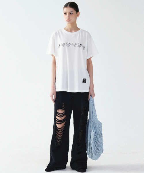 NICK&NICOLE(ニックアンドニコール)の「NICOLE CROCHET KNIT BAG_SKY BLUE(ショルダーバッグ・レディース・その他・FREE)」の5枚目の写真