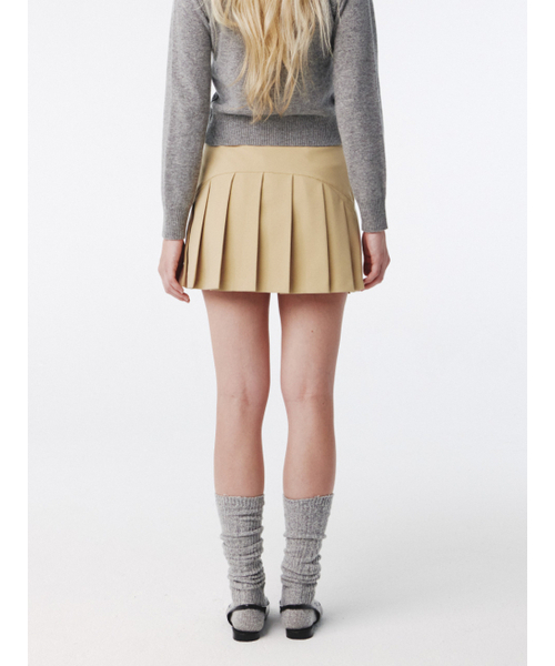 Kijun(キジュン)の「Arc Tennis Mini Skirt Beige(スカート・レディース・その他・MEDIUM/SMALL)」の4枚目の写真