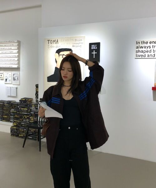 Verdnt（バーダント）の「ダブルレイヤーカーペンターワイドコットンパンツ[ブラック]（その他パンツ・レディース・ブラック・SMALL/MEDIUM/LARGE/X-LARGE）」の16枚目の写真