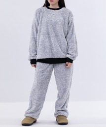 DISCUS ATHLETIC（ディスカス　アスレチック）の「【15】〔DISCUS/ディスカス〕ボアフリース スウェット&スウェットパンツ 2点セット セットアップ（ルームウェア/パジャマ）」