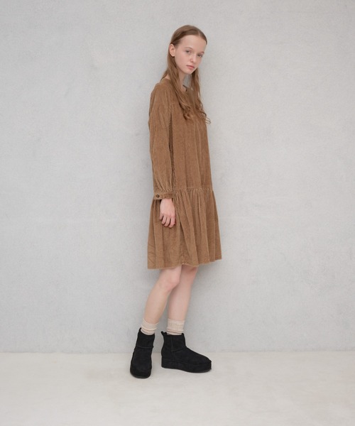 Launa lea（ラウナレア）の「厚底ムートンブーツ(S160)（ブーツ・レディース・ブラック系その他/グレー系その他/ダークブラウン・M/S/LL/L）」の8枚目の写真