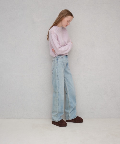 Launa lea（ラウナレア）の「厚底ムートンブーツ(S160)（ブーツ・レディース・ブラック系その他/グレー系その他/ダークブラウン・M/S/LL/L）」の18枚目の写真