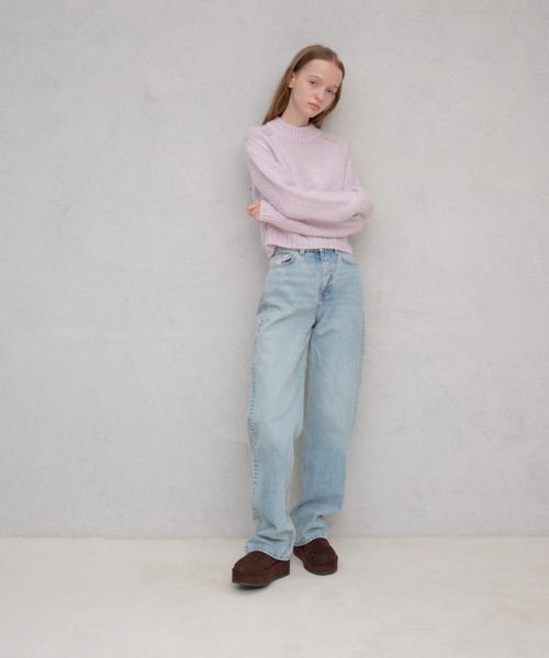 Launa lea（ラウナレア）の「厚底ムートンブーツ(S160)（ブーツ・レディース・ブラック系その他/グレー系その他/ダークブラウン・M/S/LL/L）」の19枚目の写真