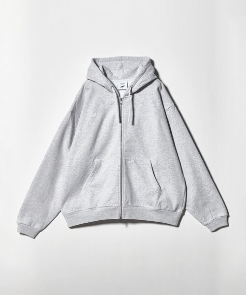 Steven Alan(スティーブンアラン)の「<GRAND COLLECTION × New Balance> ZIP HOODIE/パーカー(パーカー・メンズ・ライトグレー・L/M)」の1枚目の写真