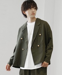 テーラードジャケット（グリーン・カーキ/緑色系）ファッション通販