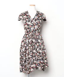 AMBALI（アンバリ）の「花柄半袖ワンピース（ワンピース）」