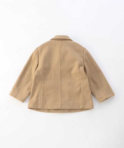 COMME CA ISM（コムサイズム）の「ウールライク Pコート(120・130cm)（ピーコート・キッズ・ネイビー/キャメル・120cm/130cm）」の9枚目の写真