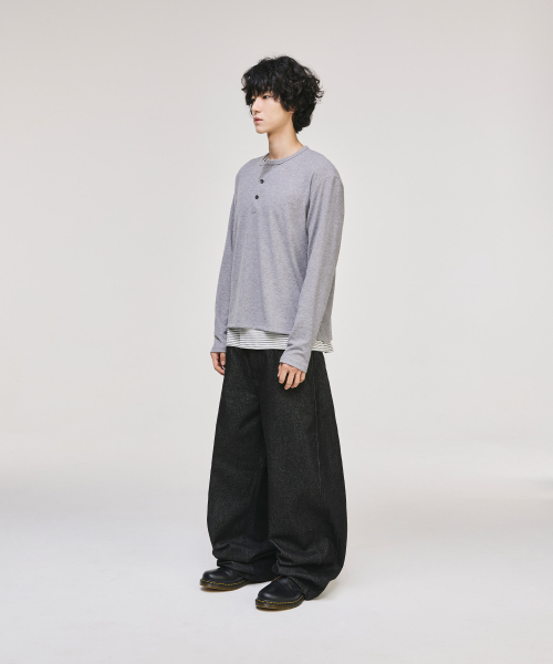 SIGNATURE（シグネチャ）の「ツイストカーブデニムパンツ[ブラック]（デニムパンツ・レディース・その他・X-LARGE/SMALL/MEDIUM/LARGE）」の8枚目の写真
