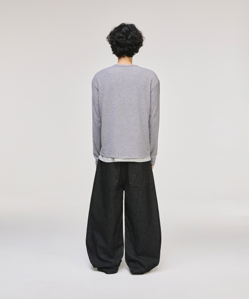 SIGNATURE（シグネチャ）の「ツイストカーブデニムパンツ[ブラック]（デニムパンツ・レディース・その他・X-LARGE/SMALL/MEDIUM/LARGE）」の9枚目の写真