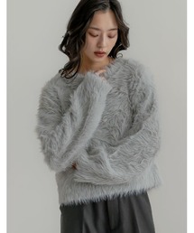 [2025 WINTER PRE ORDER]シャギーニットトップス